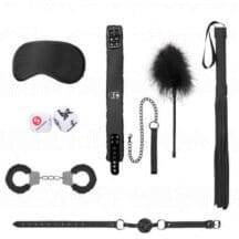 Набор БДСМ Shots Media Ouch! Introductory №6 7 предметов, черный. Нет в наличии Набор БДСМ Shots Media Ouch! Introductory №6 7 предметов, черный