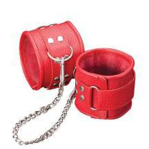 Наножники Sitabella с подкладкой и заклепками на липучке, красные. Нет в наличии Наножники Sitabella с подкладкой и заклепками на липучке, красные