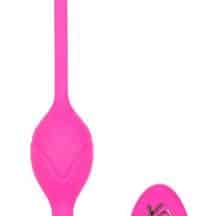 Вагинальные виброшарики с пультом ДУ CalExotics Dual Motor Kegel System, розовые