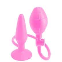 Анальная пробка с подкачкой Seven Creations, розовая. Нет в наличии Анальная пробка с подкачкой Seven Creations, розовая