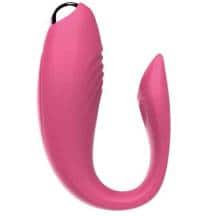 Вибратор для пар CNT Fancy Her U Vibe, розовый