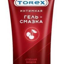 Оральная гель-смазка Torex Спелая вишня на водной основе туба, 50 мл
