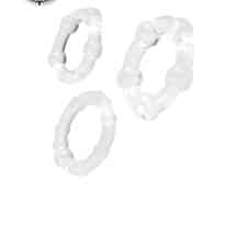 Набор колец Toyfa A-toys, бесцветные
