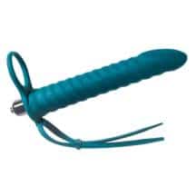 Вибронасадка для двойного проникновения Lola Games Pure Passion Rori, темно-зеленая Вибронасадка для двойного проникновения Lola Games Pure Passion Rori, темно-зеленая