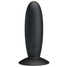 Анальная вибропробка на присоске Pretty Love, черный. Нет в наличии Анальная вибропробка на присоске Pretty Love, черный