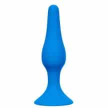 Анальная пробка Lola Games Back Door Slim Anal Plug XL, синяя. Нет в наличии Анальная пробка Lola Games Back Door Slim Anal Plug XL, синяя