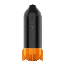Вибромастурбатор с функцией сжатия MyToys MyRocket, черный