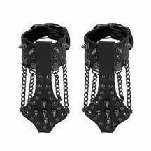 Агрессивные наручники Ouch Skulls and Bones Black . Нет в наличии Агрессивные наручники Ouch Skulls and Bones Black