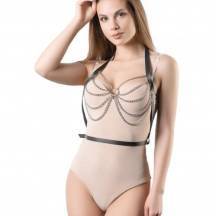 Портупея BDSM Арсенал Aura OS, черная. Нет в наличии Портупея BDSM Арсенал Aura OS, черная