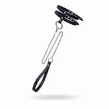 Ошейник из двух ремешков Pecado BDSM, натуральная кожа, черный. Нет в наличии Ошейник из двух ремешков Pecado BDSM, натуральная кожа, черный