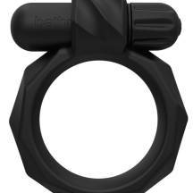 Виброкольцо Bathmate MaximusVibe 55 неэластичное, черное. Нет в наличии Виброкольцо Bathmate MaximusVibe 55 неэластичное, черное