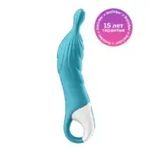 Точечный вибратор для точки A Satisfyer A-Mazing 2, бирюзовый