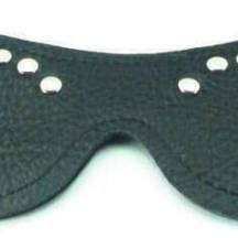 Маска BDSM Арсенал с декором двухсторонняя, черная