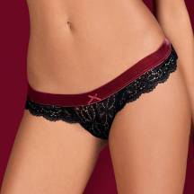 Трусы Obsessive Rossita, чёрный, L/XL