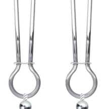 Зажимы для сосков Evolved Eve's, серебристые