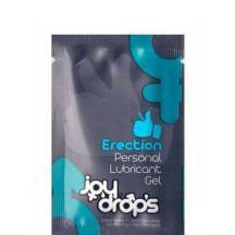 Возбуждающий гель-лубрикант для мужчин JoyDrops Erection на водной основе, 5 мл