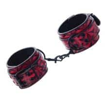 Наручники Toyfa Theatre с 3d эффектом, красные