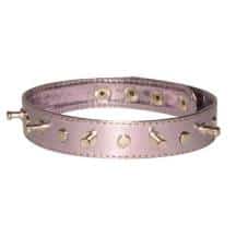 Ошейник Sitabella из искусственной кожи с шипами, бронзовый