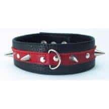 Ошейник из кожи с шипами. Нет в наличии Ошейник из кожи с шипами