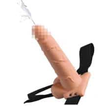 Полый страпон с функцией эякуляции Pipedream Fetish Fantasy 7.5 Hollow Squirting, телесный. Нет в наличии Полый страпон с функцией эякуляции Pipedream Fetish Fantasy 7.5 Hollow Squirting, телесный