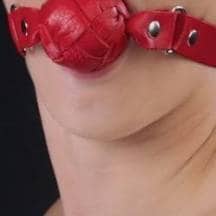 Кляп красный. Нет в наличии Кляп красный