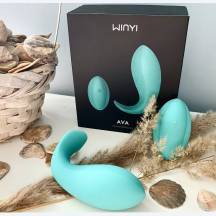 КИТ ЦВЕТА «ТИФФАНИ»: УНИВЕРСАЛЬНАЯ ВИБРОПРОБКА С ПУЛЬТОМ AVA ОТ WINYI
