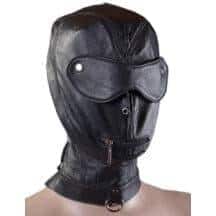 Шлем глухой на ошейнике Подиум, чёрный