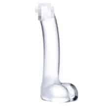 Фаллоимитатор Glas Curved G-Spot 18 см, бесцветный. Нет в наличии Фаллоимитатор Glas Curved G-Spot 18 см, бесцветный