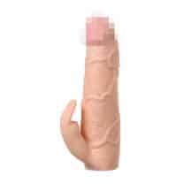 Насадка-кролик на член Toyfa XLover, телесный Насадка-кролик на член Toyfa XLover, телесный