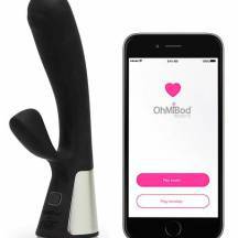Вибратор интерактивный KIIROO Ohmibod Fuse, чёрный