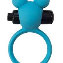 Виброкольцо Lola Games Emotions Minnie, бирюзовое