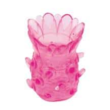 Насадка на член рельефная Toyfa Basic, розовая