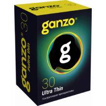 Презервативы ультратонкие Ganzo Ultra Thin, 30 шт