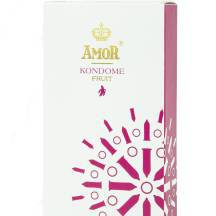Презервативы Amor Fruit, 15 шт, фруктовые и цветные