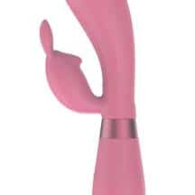 Вибратор-кролик Lola Games Indeep Theona, розовый