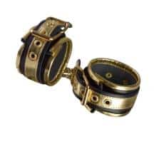 Наручники Sitabella золотистые,кожа. Нет в наличии Наручники Sitabella золотистые,кожа