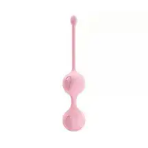 Вагинальные шарики Baile Kegel Tighten Up I Pretty Love, розовые