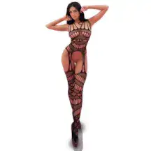 Боди-комбинезон Amor El Agata с доступом S/L, черный