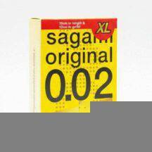 Полиуретановые презервативы Sagami Original 0.02, XL, 3 шт