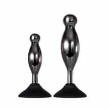 Набор анальных стимуляторов Evolved Joy Sticks на присоске, серебристый Набор анальных стимуляторов Evolved Joy Sticks на присоске, серебристый