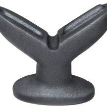 Анально вагинальный плаг LoveToy A Blooming Tulip LoveThing, черный