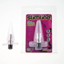 Анальная пробка с вибрацией Gopaldas SlimLine Butt Plug, розовая