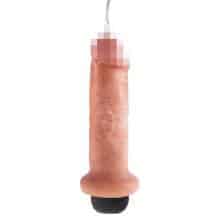 Фаллоимитатор с семяизвержением PipeDream King Cock 6" 17.8 см, телесный Фаллоимитатор с семяизвержением PipeDream King Cock 6" 17.8 см, телесный