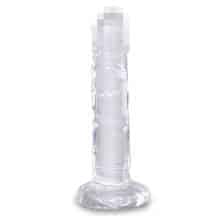 Фаллоимитатор Pipedream King Cock Clear на присоске 18.4 см, бесцветный Фаллоимитатор Pipedream King Cock Clear на присоске 18.4 см, бесцветный