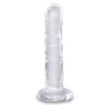 Фаллоимитатор Pipedream King Cock Clear на присоске 18.4 см, бесцветный Фаллоимитатор Pipedream King Cock Clear на присоске 18.4 см, бесцветный