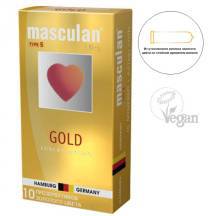 Презервативы Masculan Ultra Gold с ароматом ванили, 10 шт