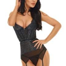 Корсеты Beauty Night Ileen corset, Чёрный, L/XL