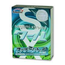 Презервативы Sagami Xtreme Мята, 3 шт Презервативы Sagami Xtreme Мята, 3 шт