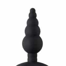 Анальная пробка Hot Planet Unicorn Playful, черная