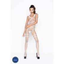 Боди-комбинезон Passion с нежным кружевом, белый, OS